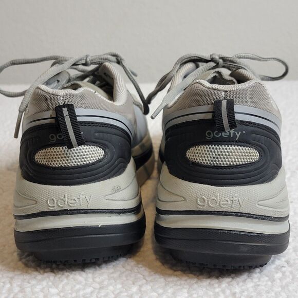 Gdefy Gravity Defyer Men's Size 9 Extra Wide Ion Gray Shoes US TB9022MGS-XW - Picture 7 of 12